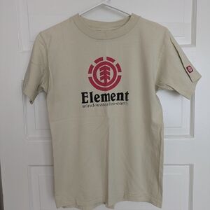 Element Beige Graphic T-Shirt